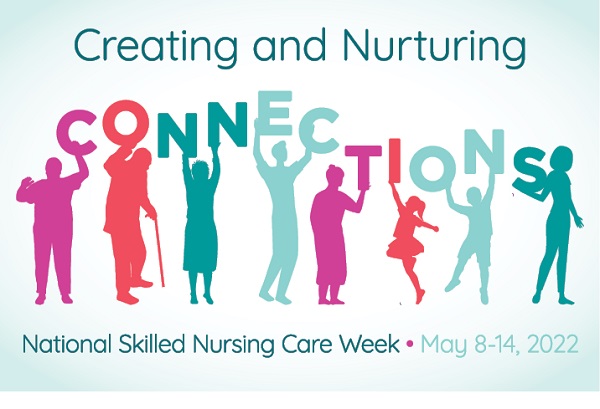 National Skilled Nursing Care Week Logo Creating and Nurturing Connections