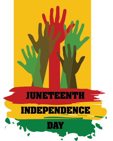 Juneteenth Independence Day Logo