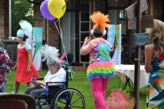 Residents & Staff Performing a Trolls Movie Musical Skit