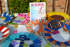 Resident Crafts - Prayer Board & Clothespin Wreaths